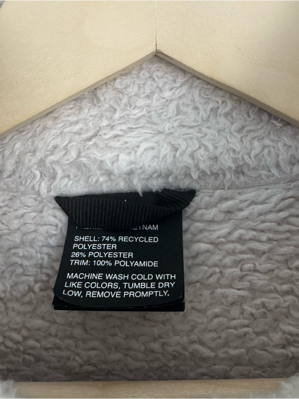 VUORI Cozy Popover Sherpa Size Large - Picture 7 of 9